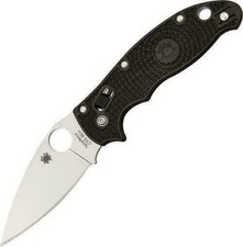Spyderco C101PBK2 Plain Edge Knife
