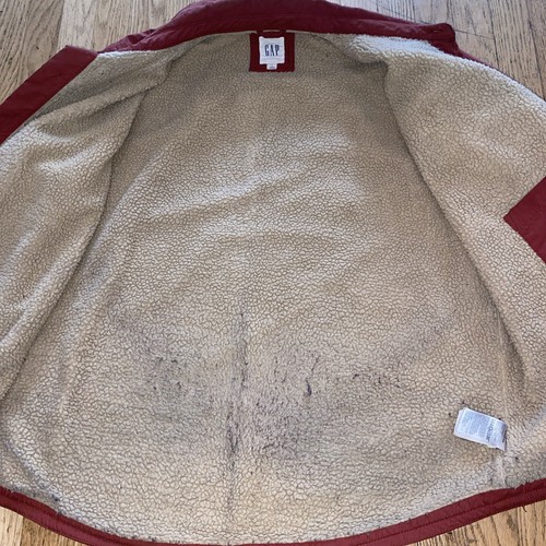 GAP Jacket Men Large Brown Corduroy Barn Coat Lined Outdoor Hunting Casual - Picture 10 of 24