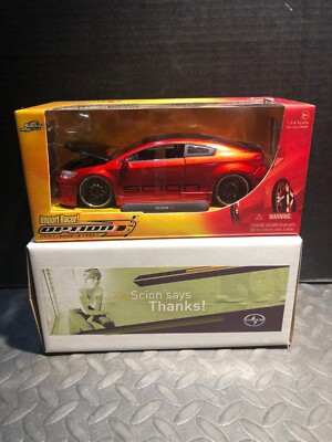 Scion tC サイオンミニカー 1/24 赤 1/24 JADA SCION TC METALLIC RED OPTION D SUPER CLEAN FROM