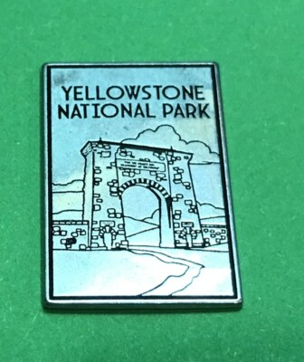 #ad Yellowstone National Park Historic Roosevelt Arch Collectible Token $4.75
