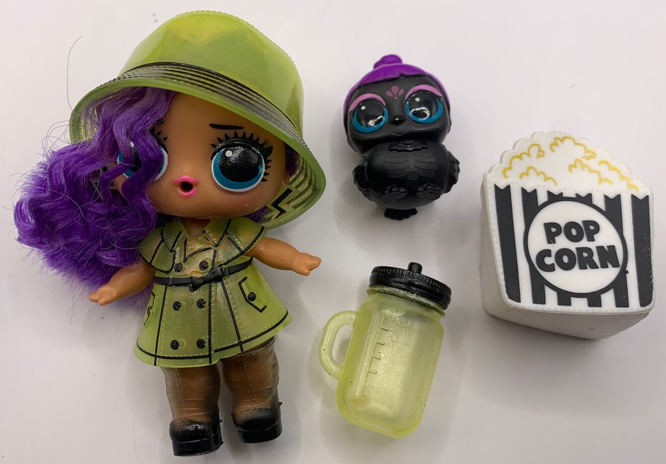 LOL Doll Lot Spice Arcade Starling Cozy Babe Rain QT As If Baby Metal