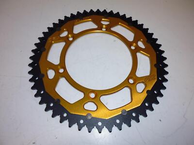 Kettenrad Stealth 52 Zähne sprocket passt an Yamaha Wr Yz 426 450 99-17 sw-gelb