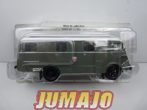 BER16 CAMIONS 1/43 Hachette IXO BERLIET GLB 19R Aérazur Car de CRS - Foto 4 di 7