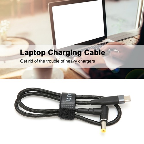 JORINDO Laptop Charging Cable TypeC Male To DC Male 5.5x2.5mm Power Supply W GF0 - Picture 8 of 28