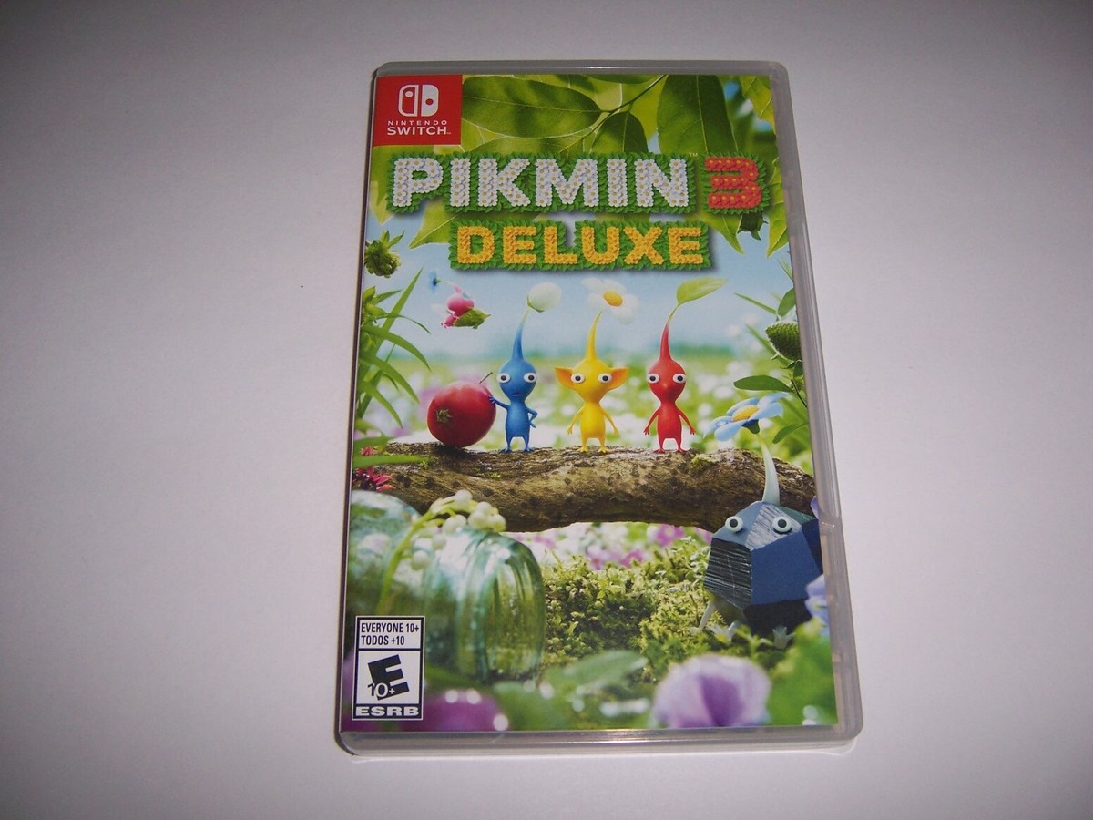 Replacement Case for Pikmin 3 Nintendo Switch Box Original