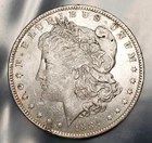 1884 O Morgan Silver Dollar Us Coin New Orleans Unc Semi PL