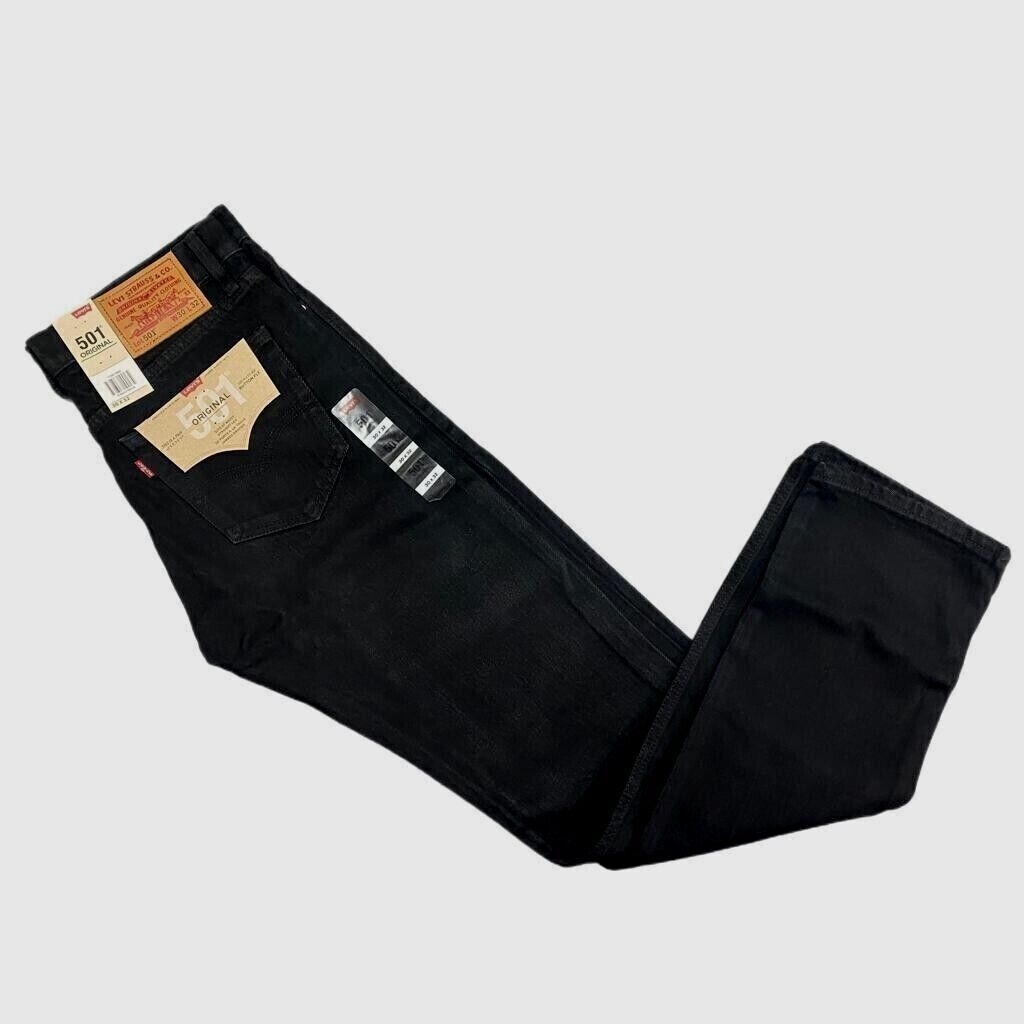 Levis® 501 Mens Denim Jeans Original Fit Straight Leg Premium clothing