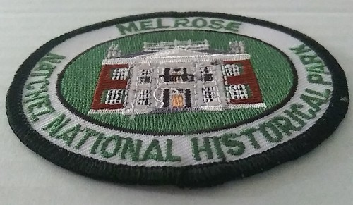 Vintage Melrose Natchez National Historical Park Iron/Sew On PATCH Rare 3.5”× 3" - Picture 2 of 6