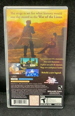Final Fantasy Tactics PSP - The War of the Lions (FR) 🎮 🔥 (D'occasion