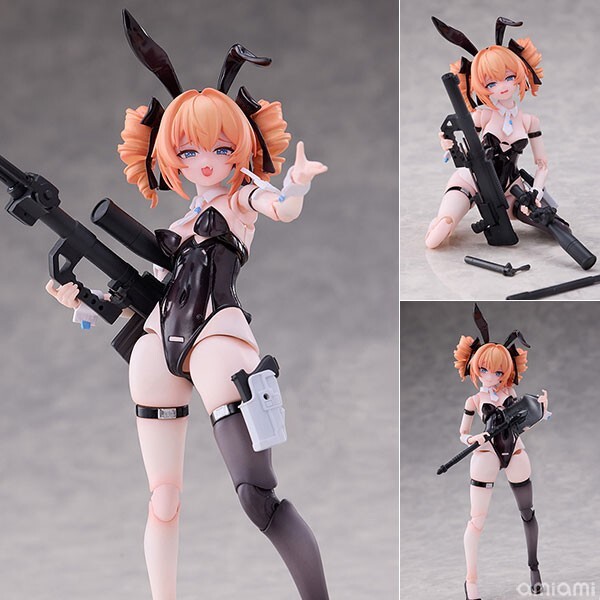 Sushing BUNNY RAPID ACTION SQUAD レオーニ Sushing] Sushing BUNNY RAPID ACTION SQUAD Sniper Leoni 1/12