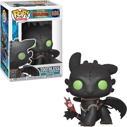 How to Train your Dragon domesticar dragones fácil de hacer - Toothless 686 - Funko Po - Imagen 2 de 3