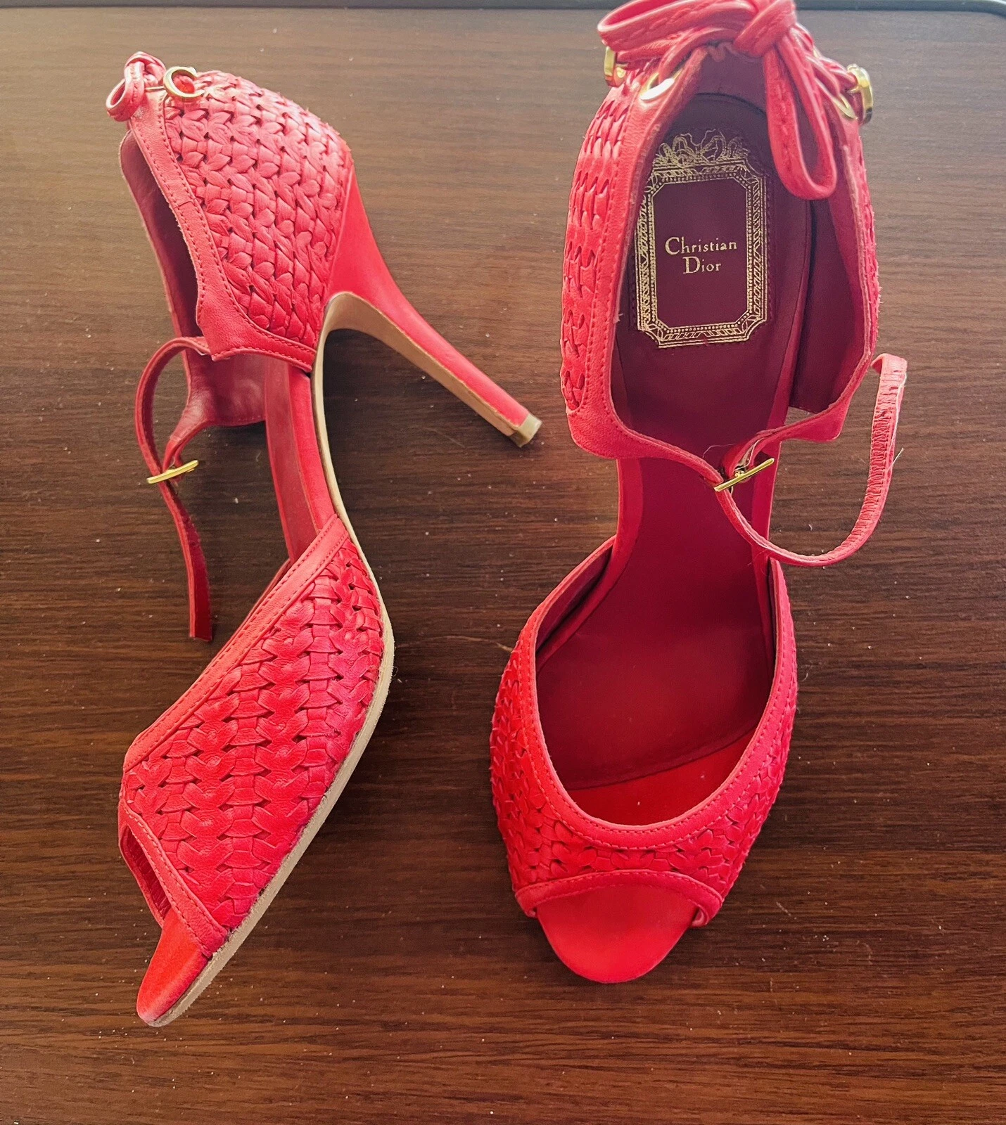Cuir Dior Mary Jane 40