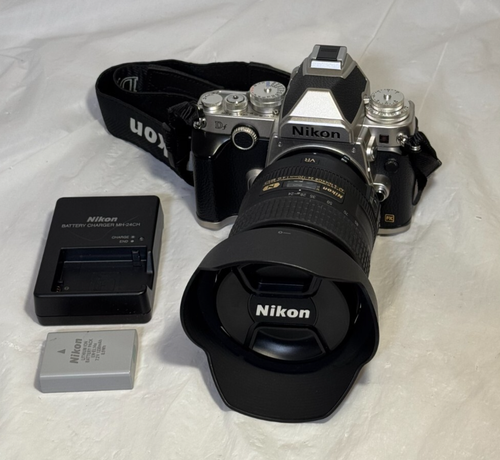 Nikon Df 16.2 PM Silver Digital SLR Camera w/ Nikon AF-S NIKKOR 24-120mm Lens - Picture 18 of 18