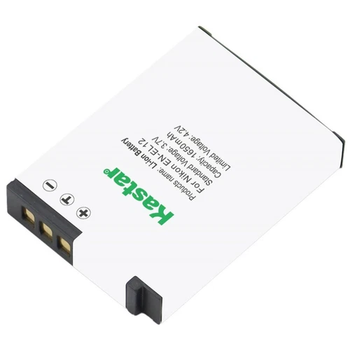 EN-EL12 Battery for Nikon Coolpix S1200pj S6000 S6100 S6150 S6200 S6300 S8000