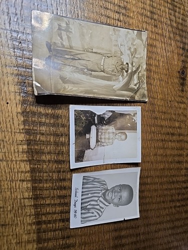 Vintage Black And White African American Photos Military And Child