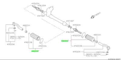 Nissan Genuine OEM Inner Tie Rod Boot S13 Z32 R32 GTR GTS-4 GTST