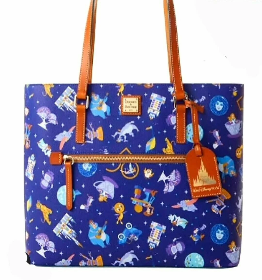 Disney Dooney and Bourke Bag - Walt Disney World 50th Anniversary - Leather  Tote