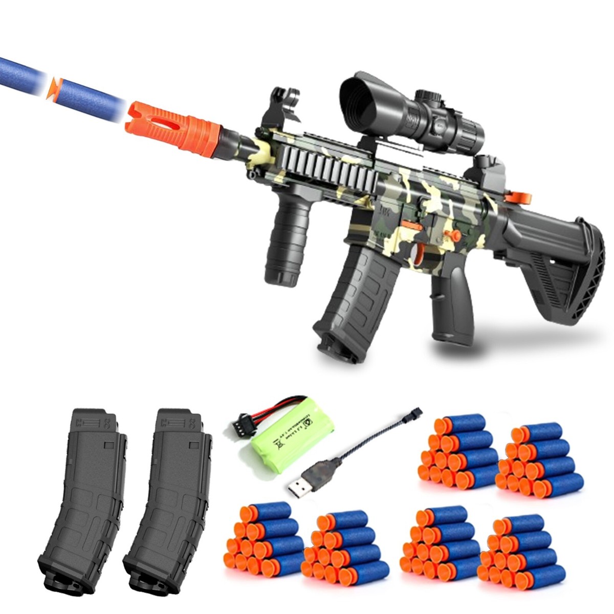 2025 M416 Foam Blaster for Outdoor Games - Auto/Manual Dual Mode