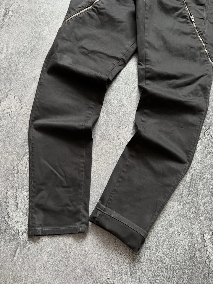 Pantalón Pantalón Jean Chino Takeshy Kurosawa 32/32 Avantgarde 3D Y2K Vintage  Foto 3 de 4