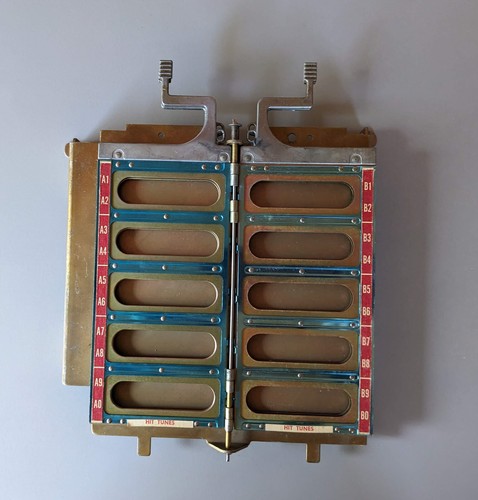 Seeburg 3W100 Wallbox oro porta strisce titolo assemblaggio pagine