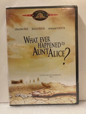 What Ever Happened to Aunt Alice 1969 (DVD MGM 2004) Geraldine Page Ruth Gordon