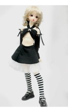 Dollmore clothes for 1/4 BJD MSD - Black Melody Set