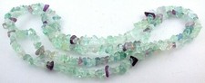6mm to 12mm Fluorite Chip Nugget 34 Inch Gem Stone Gemstone Bead Strand CBS66