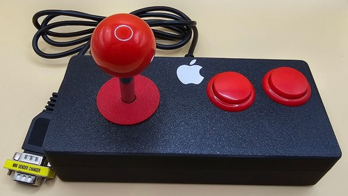 Apple II, IIGS, Compatible Arcade Joystick (Sanwa Style, 8-Way) - Picture 16 of 45