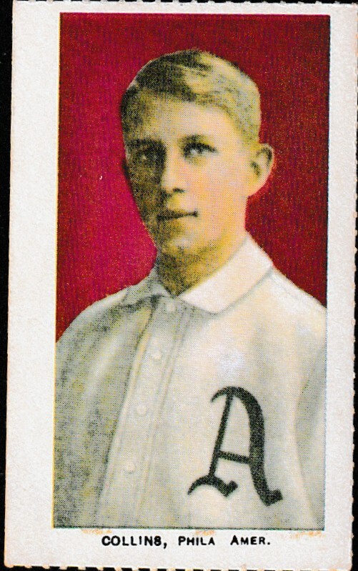 レトロダイスケトレーディングカード 1909 T206 Reprint Eddie Collins PHL Athletics | eBay