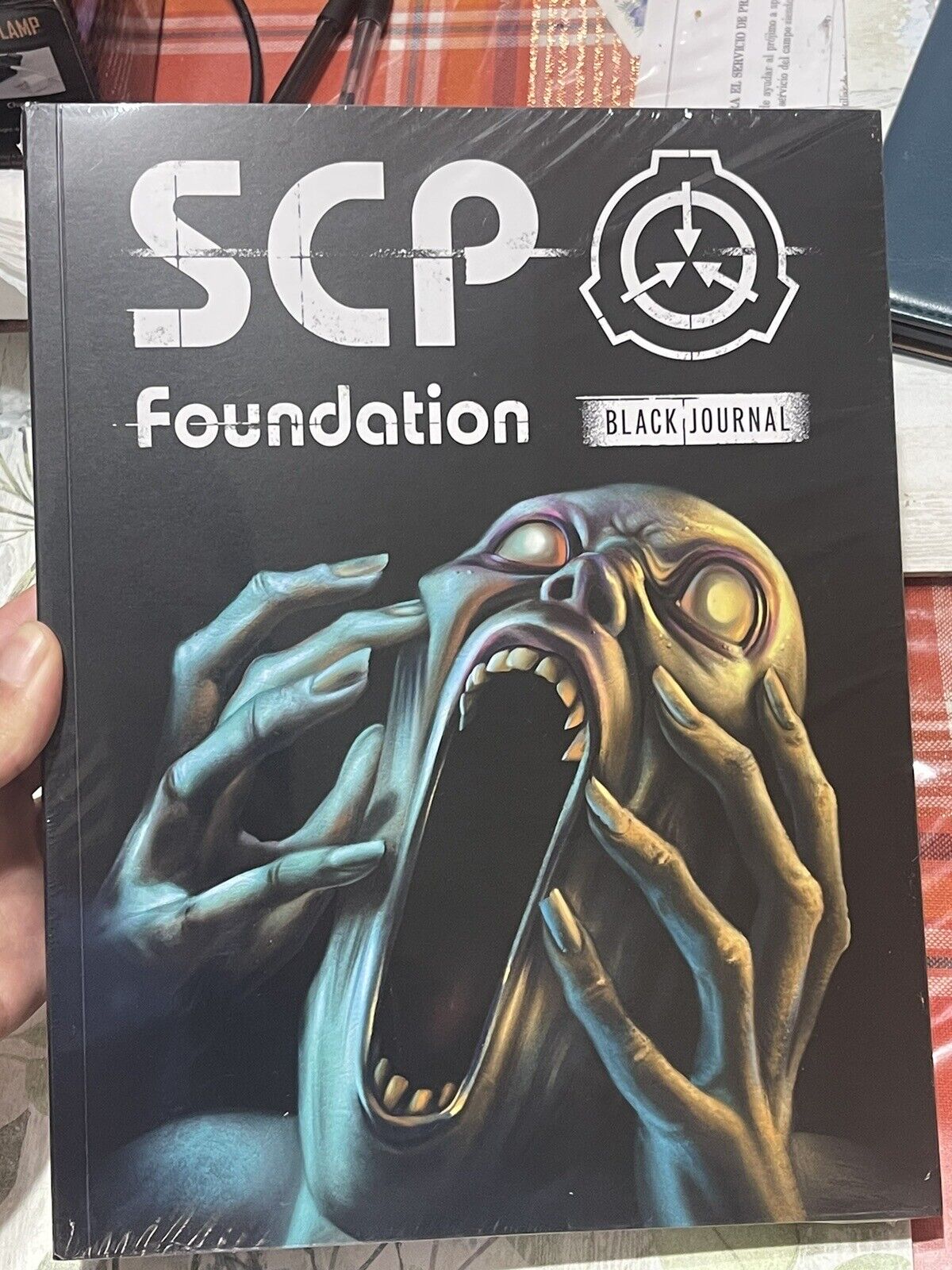 SCP Foundation Artbook | Paperback Edition | Black Journal