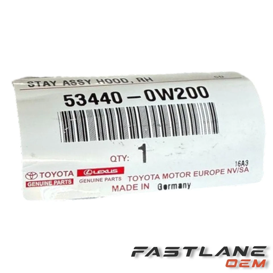 2010-2015 LEXUS RX350/RX450H 右升降 CYLINDER 全新 原始设备制造商 53440-0W200 — 第 3/4 张图片