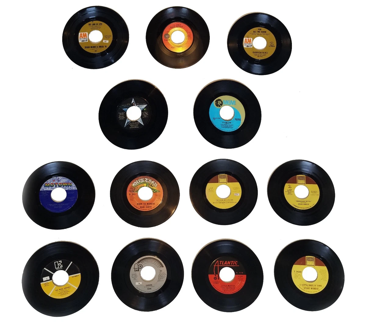 MANILA, PH CIRCA 1960 Rare 45rpm Vinyl Copies Of Elvis