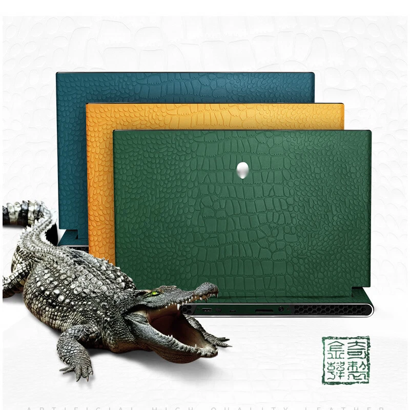 Crocodile Sticker For Alienware X17 R1 R2 X15 R1 R2 X14 M15 R4 R5 R6 R7 Area51M - Image 3 of 4