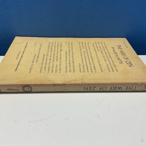 THE WAY OF ZEN - ALAN WATTS 1957 VINTAGE PAPERBACK - Foto 5 di 5