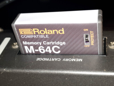 Roland M-64C Memory Cartridge, new clone for AJ2, TR-727, TR-909