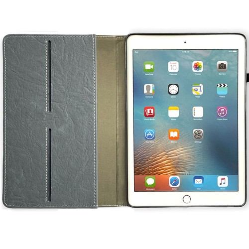 Leder Smart Cover für alle Apple Modelle !!! Tablet Case Schutzhülle Tasche Etui - Bild 3 von 13