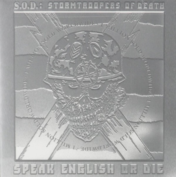 S.O.D. - Stormtroopers Of Death Speak English Or Die CD PLATINUM