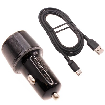 For Samsung Galaxy S20 S21 S22 A13 A23 A53 2-Port USB Cable 36W Quick Car