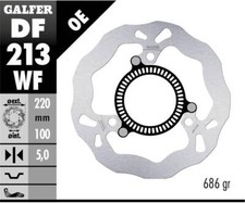 Galfer Disco Freno Posteriore WAVE FIXED 220x5mm + PHONIC KAWASAKI Z 500 2024