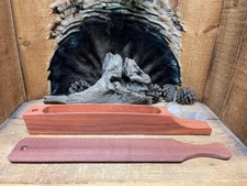 Padauk Turkey Long Box Kit with Bloodwood Lid UNFINISHED