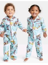 Disney 100 Retro Reimagined Family Matching Pajamas Mickey Pluto Size 12 Months
