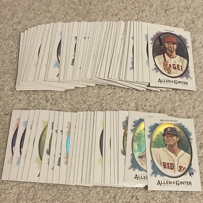 2017 Topps Allen and Ginter Hot Box Foil MLB Baseball Pick From List 1-350