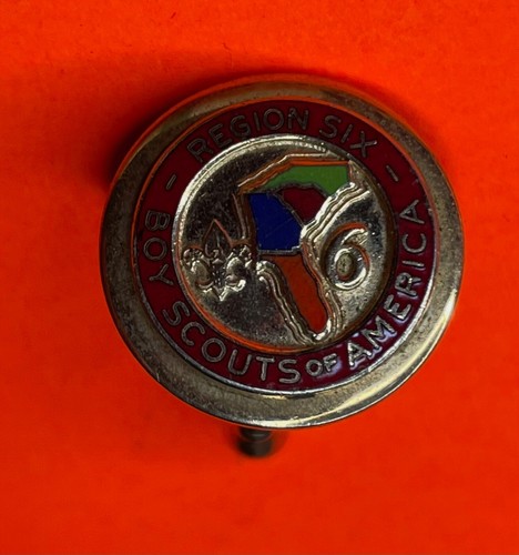 VTG BOY SCOUT LOT OF 4 (TIE CLIPS, STERLING CHARM, RIBBON) - Picture 3 of 3