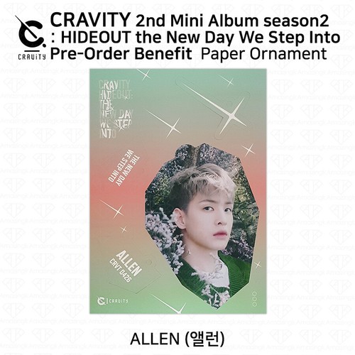 Cravity 2nd Mini Album Season 2 Hide Out The New Day We Step Into Member Goods - Picture 18 of 40