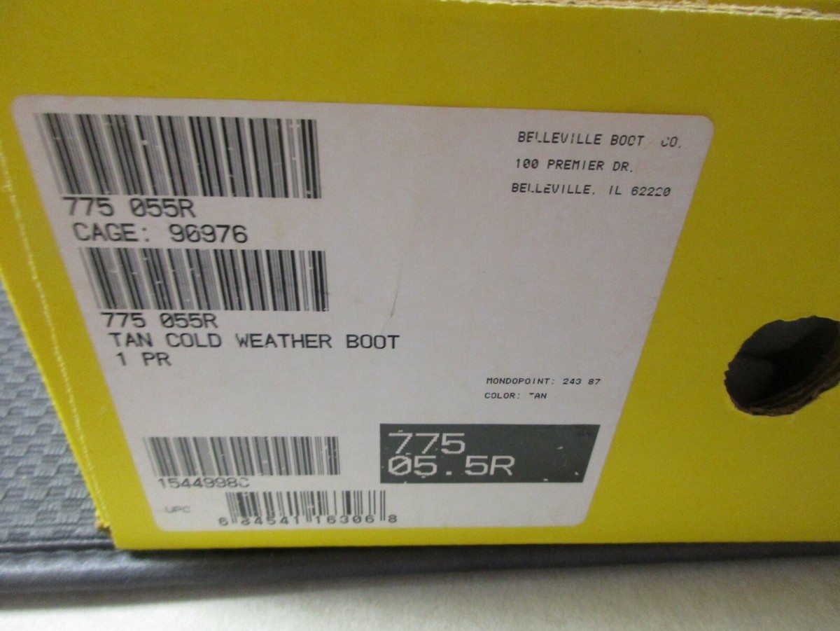 4箱セット Belleville 775 Men 8