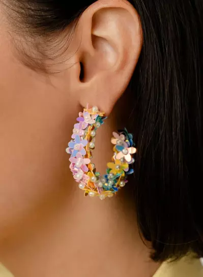 Paparazzi hoop earrings sale
