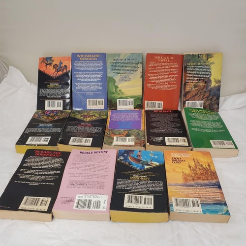 Piers Anthony Fantasy Book Lot 15 Vintage Titles incl. Xanth Series, Adept Saga - Picture 2 of 19