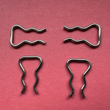 4x Klammern Haltefeder Rücklaufleitung Injektor Einspritzdüsen  Bosch Siemens