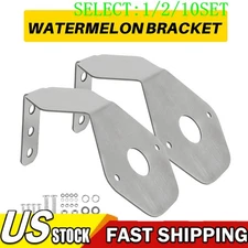 Watermelon Light Frame Bracket Angled Mount Billet Clamp-NOT Included Light 1~10