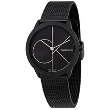 Orologio Donna Calvin Klein Minimal Quarzo Quadrante Nero K3M5245X